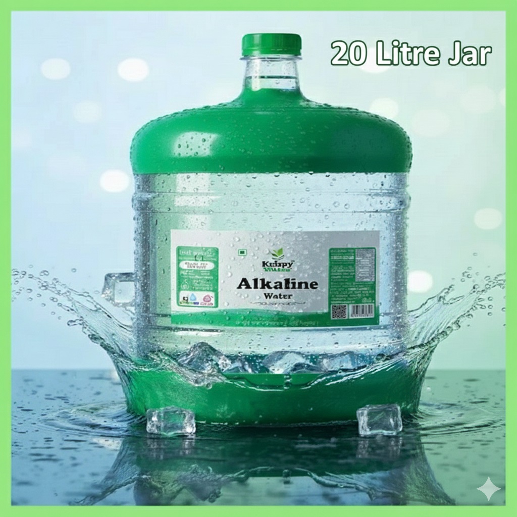 Krispy Water 20 Litre Alkaline Water Jar