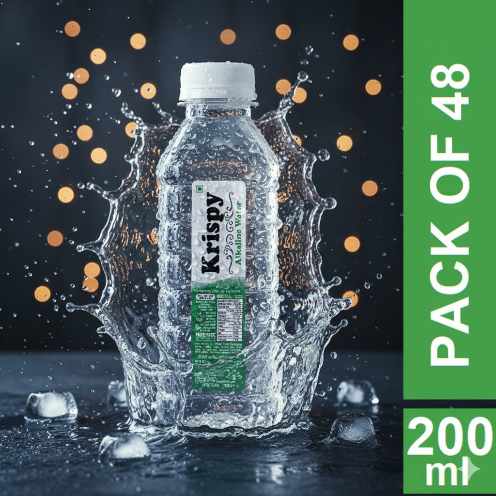 Krispy Alkaline Water bottle